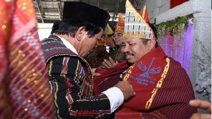 Bupati Bengkalis Hadiri Pesta Sejarah dan Budaya Toga Pandiangan se-Riau